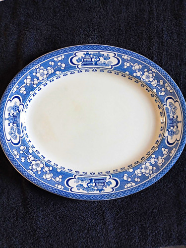Maling oriental blue white - maling,