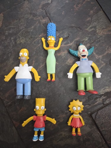Vintage bendy 2002 homer bart - vintage,