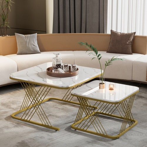 Nesting coffee tables set - tables, 2