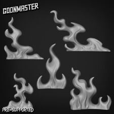 Fire Flames - Basing Kit/