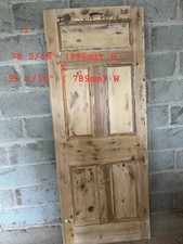 Victorian Pine reclaimed internal doors (X 7) ready stripped/dipped