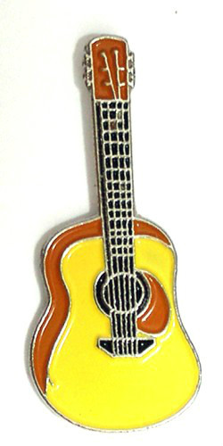 Guitar pin badge top - 1, quality