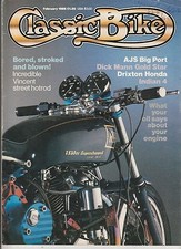 CLASSIC BIKE.Feb 1986.Indian 4