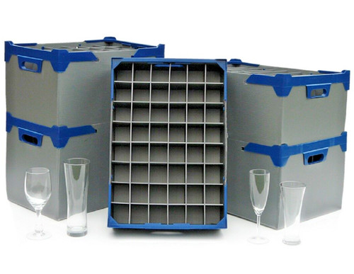 Glassware storage boxes for - glassware,