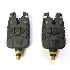 2 Black Bite Alarm For Fishing