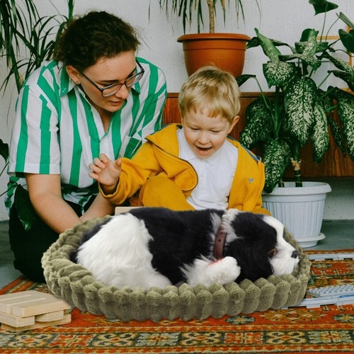 Realistic sleeping plush - realistic,