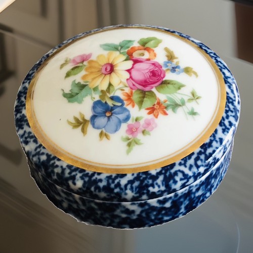 Vintage ceramic trinket box - vintage,