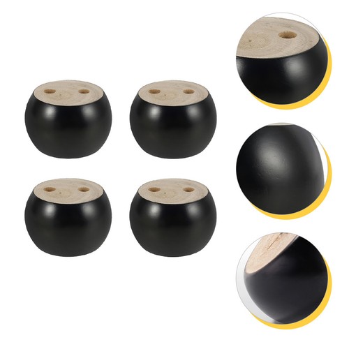 4pcs round wooden furniture - round,