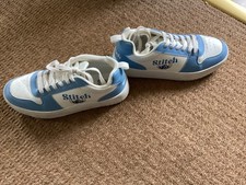 Girl's size 5 stitch trainers - nearly new