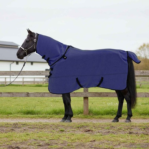 Horse blanket navy blue 145cm - horse,