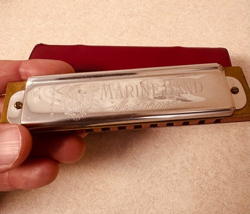 Vintage hohner marine - band, no