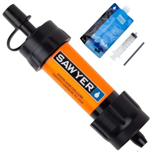 Sawyer mini water filter - filter, set