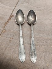 Pair Of Antique Silver / Plate