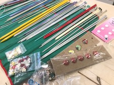 Vintage Mixed Knitting Needles