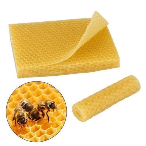 Beeswax sheets 30pcs - beeswax, 10/30pcs