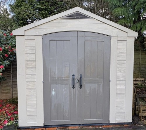 Keter 8x6ft outdoor plastic - keter,