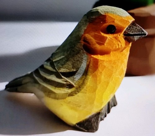 Wooden hand carved painted - hand,