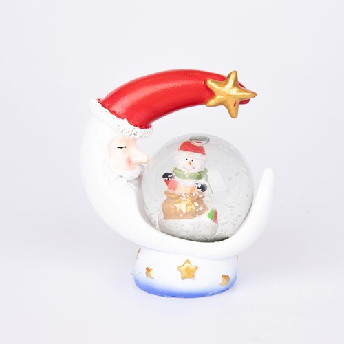 Christmas snow globe - moon, base