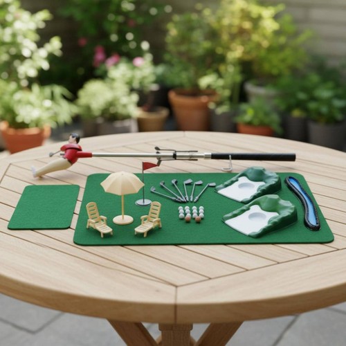 Mini golf set - mini, indoor