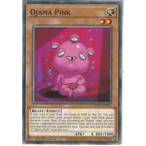 Blvo en036 ojama pink 1st - pink,