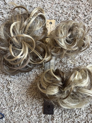 Faux hair scrunchies set 3 - scrunchies, of
