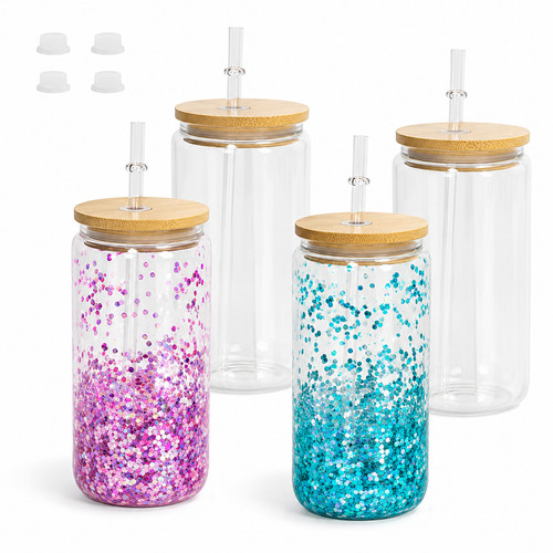 16oz blank acrylic snow - 16oz,
