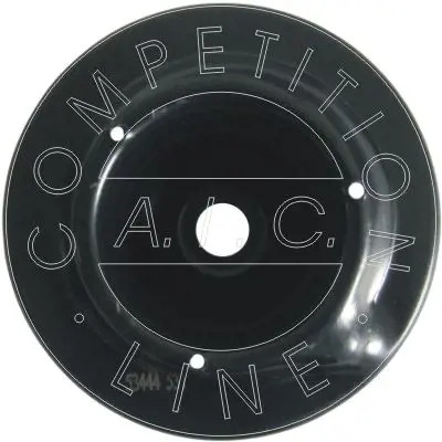 Spring plate front - spring, axle