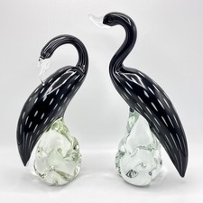 Pair of Vintage Hand Blown