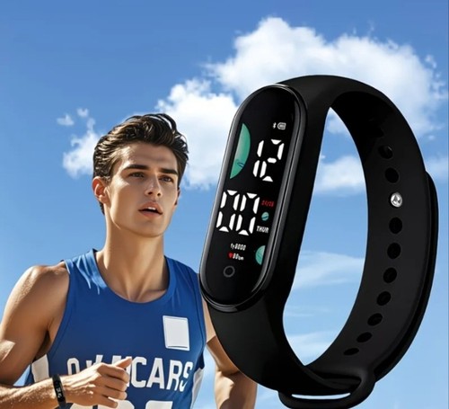 Unisex waterproof digital - waterproof, led