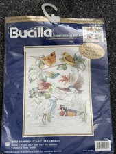Bird Sampler Cross Stitch