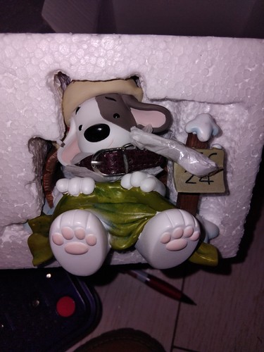 Lost dog figurine too - dog,