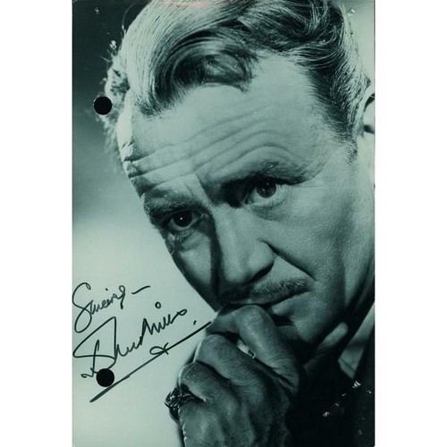 John mills autograph - mills,
