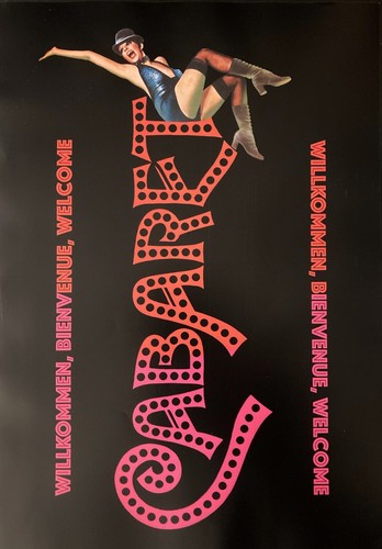Cabaret movie film - poster,
