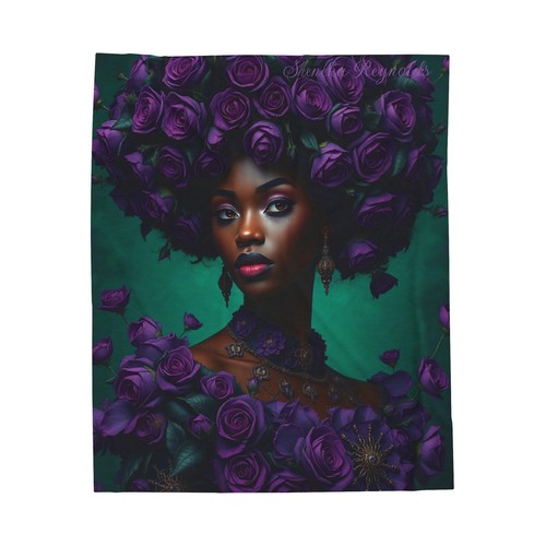 Queen the purple - queen, roses