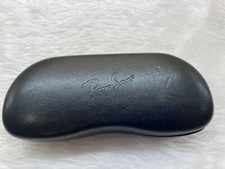 Used- Ray Ban  black glasses / sunglasses case  - proceeds to charity
