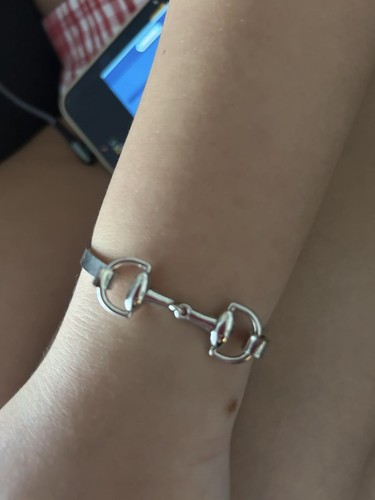 Horsebit snaffle bracelet - horsebit,