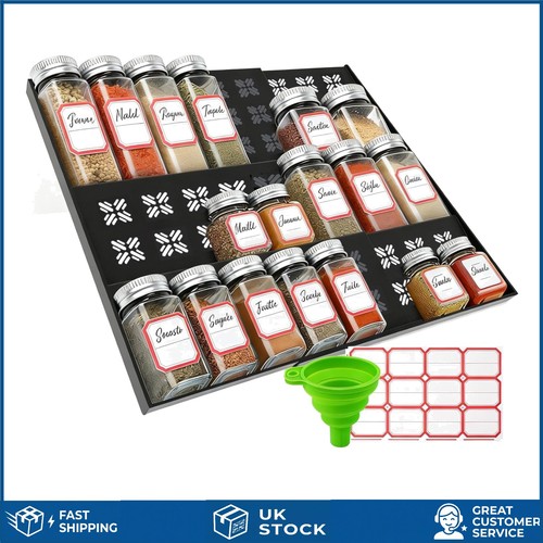 Expandable tier spice drawer - 3,
