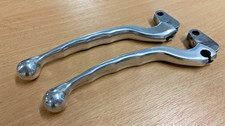 Lambretta dog leg handle bar levers clutch and brake 1 pair