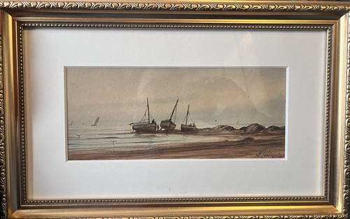 Original seascape watercolour - original,