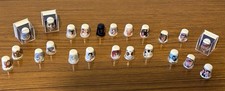 Collection of 23 Royal Family Bone China Thimbles Assorted Job Lot