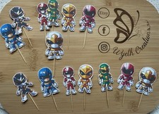 NEW Power Rangers Cupcake Cake