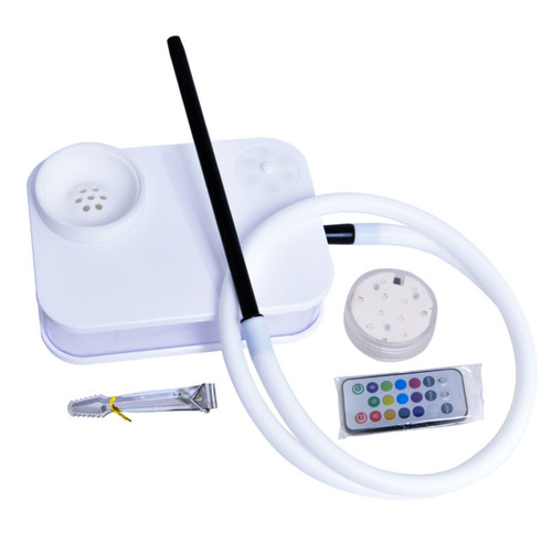 Portable plastic shisha - plastic, box