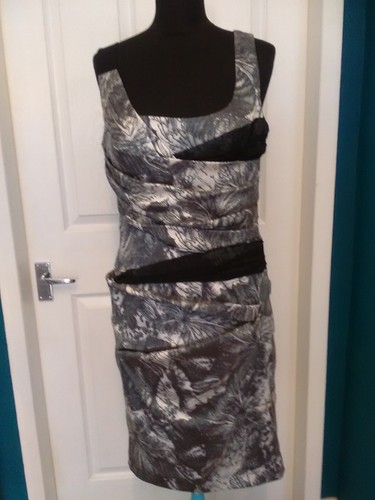 Vera mont sleeveless - sleeveless, grey