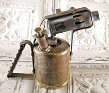 Regency Burmos Antique Brass Iron Plumbers Brazing Blow Torch