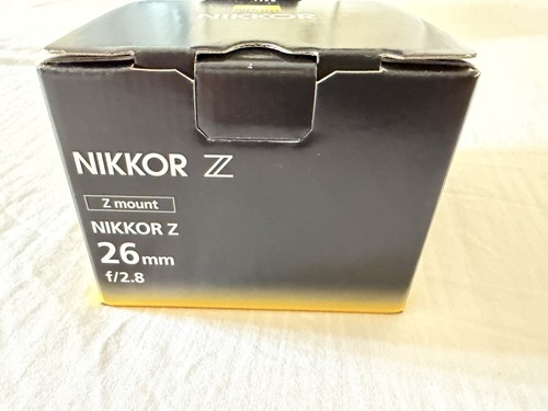 Nikon 26mm 8 pancake - nikon,