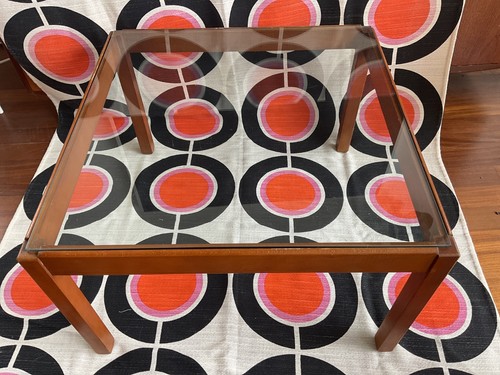 Vintage 1960s teak coffee - teak,