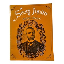 Scott Joplin Piano Rags Vintage Sheet Music Book Chappell Ragtime Collection