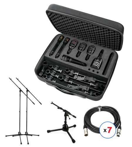 Audix dp7 drum package with - audix,