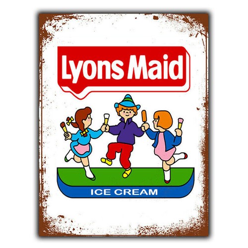 Lyons maid ice - lyons, metal