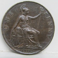 1902 High Tide One Penny Coin
